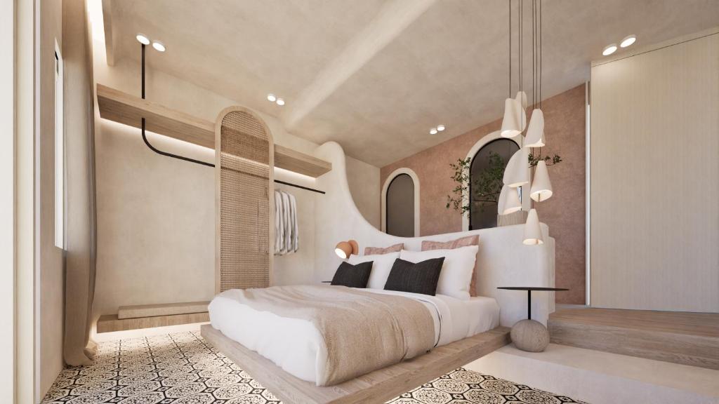 Postel nebo postele na pokoji v ubytování Atlantic Island Suites