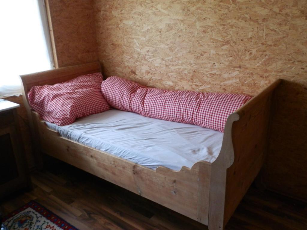 Postel nebo postele na pokoji v ubytování Steigmatt Bauernhof- Erlebnis