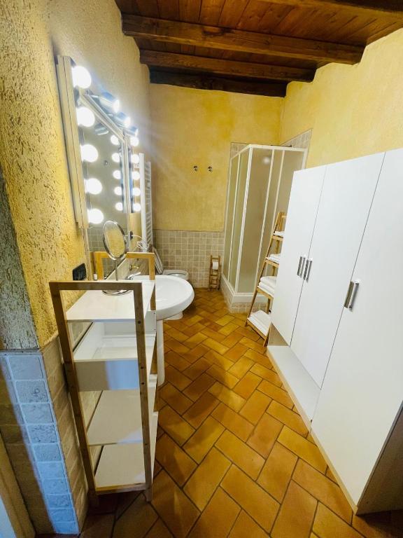 Koupelna v ubytování Casaloca Inn