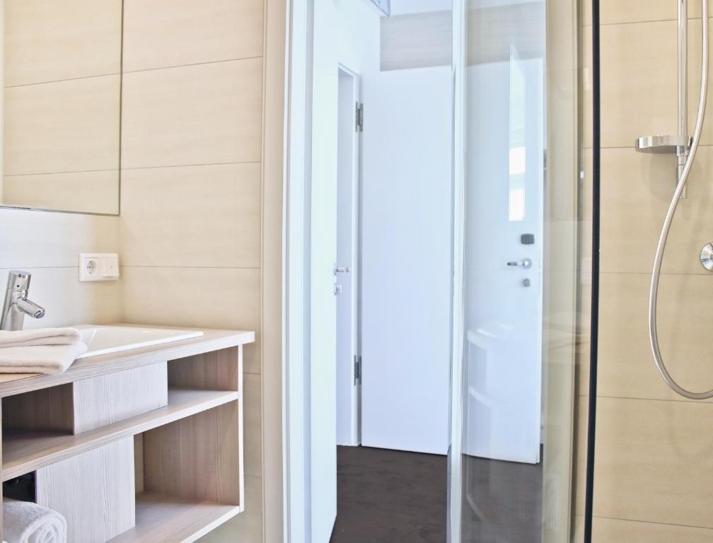 Koupelna v ubytování Viva Hotel Lübeck