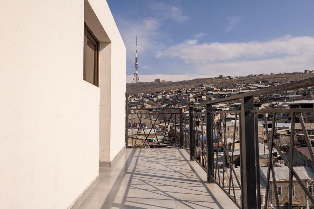 Balkón nebo terasa v ubytování Horizon Hotel Yerevan