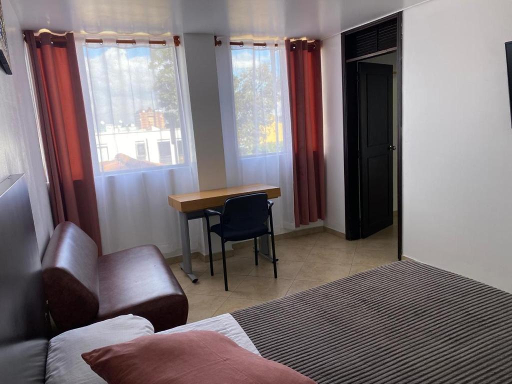 Posezení v ubytování Destino Nómada Calle 11 n 1-38