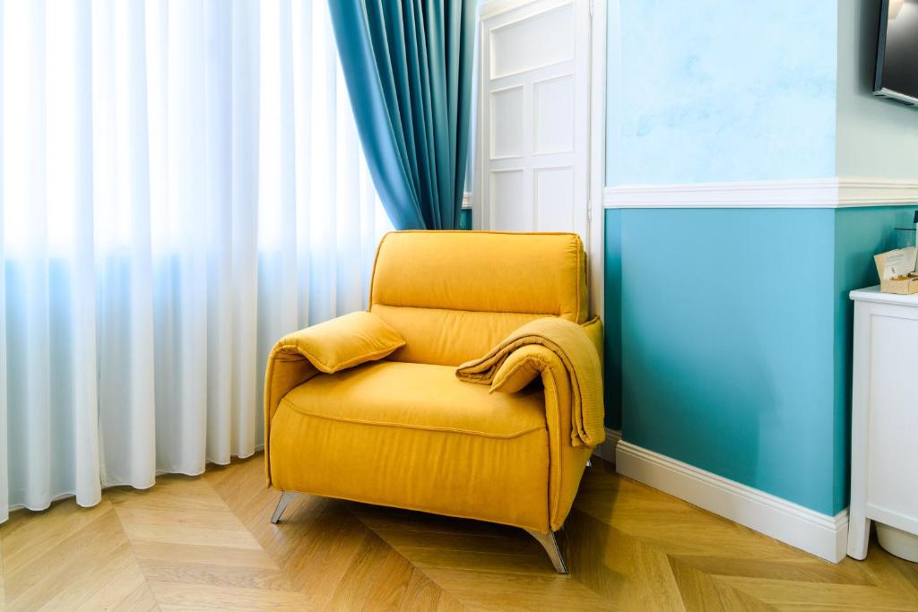 Posezení v ubytování Sirenuse Home & Suites