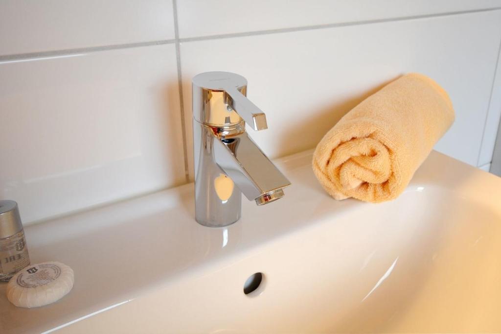 Koupelna v ubytování Maries Ferienhaus MAY-100