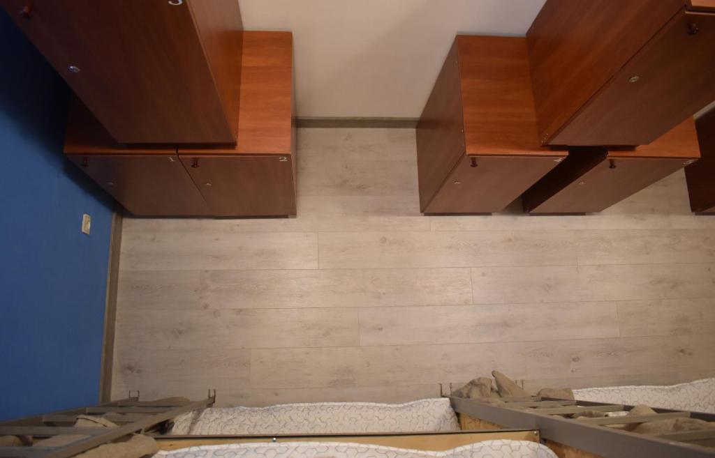Postel nebo postele na pokoji v ubytování SLEEP STUDIO Hostel
