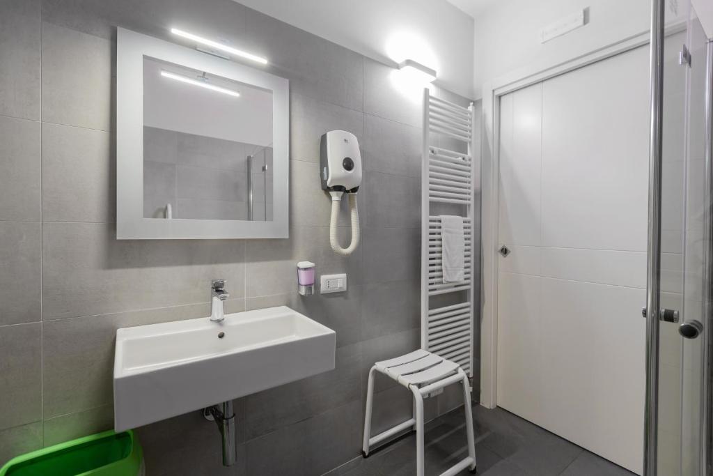 Koupelna v ubytování StraVagante Hostel & Rooms