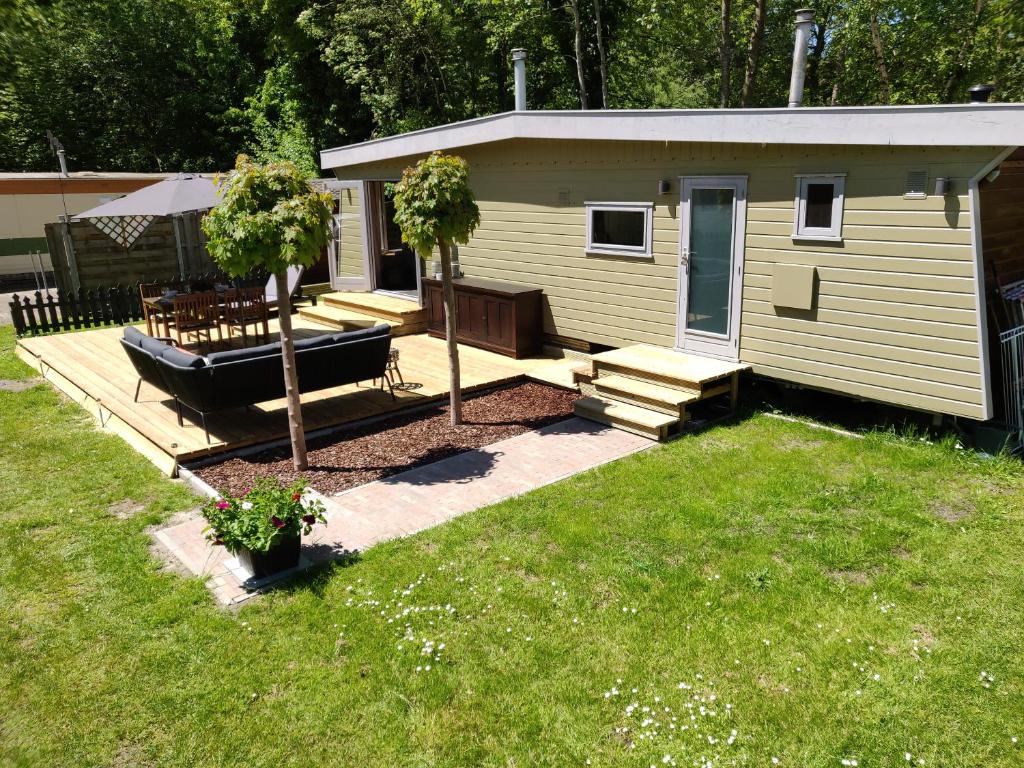 Zahrada ubytování Gemoderniseerd gezellig chalet bij het bos