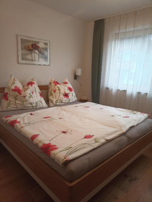 Postel nebo postele na pokoji v ubytování Beim Orgeler