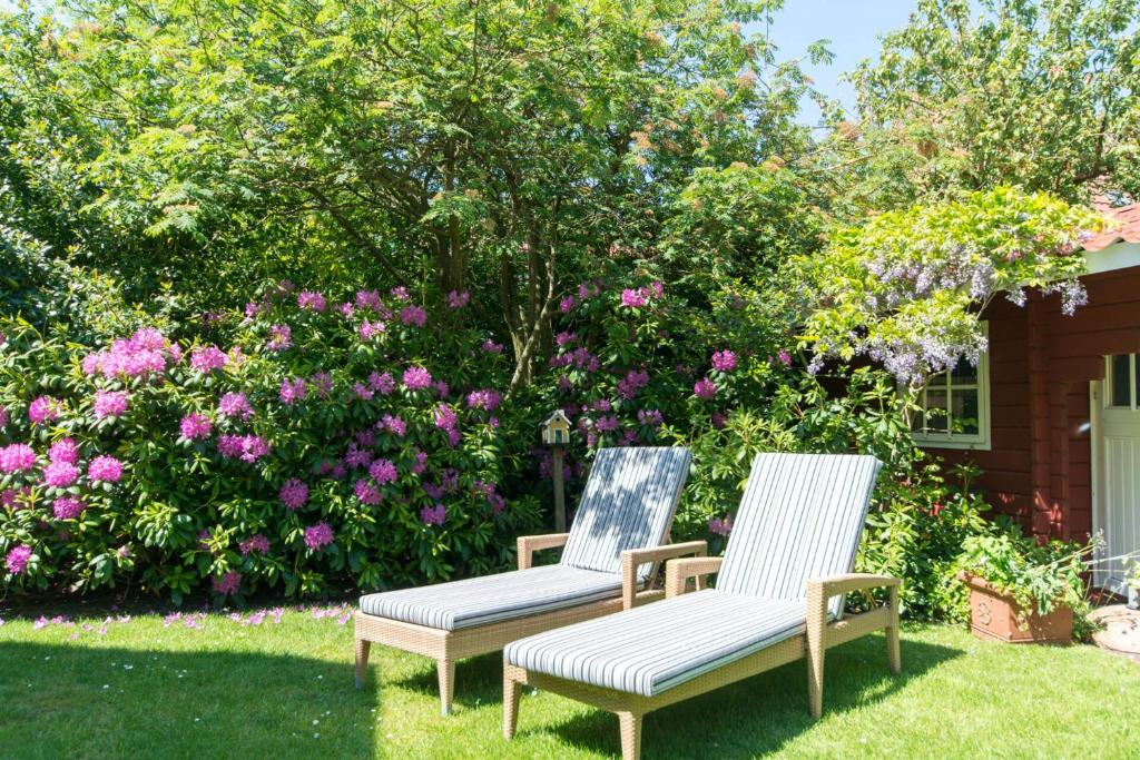 Zahrada ubytování Haus am Park Wohnung Nr3