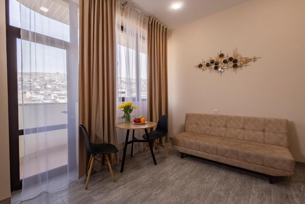 Posezení v ubytování Horizon Hotel Yerevan