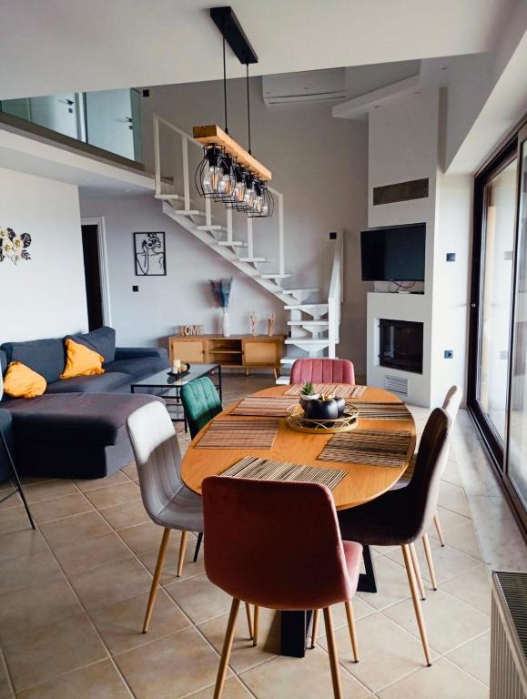 Kuchyň nebo kuchyňský kout v ubytování Notes View Apartments