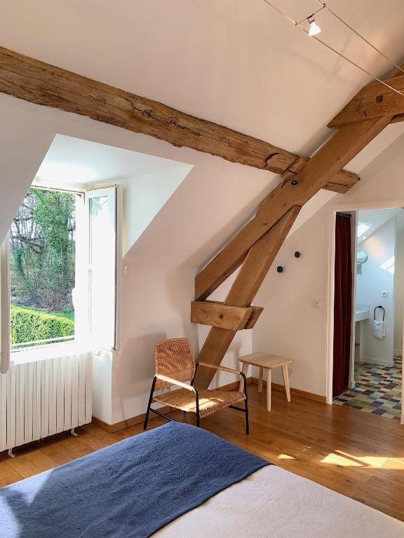 Villeneuve Les Fourches - Maison d'hôtes - Habitación Doble Con Vistas Al Jardín