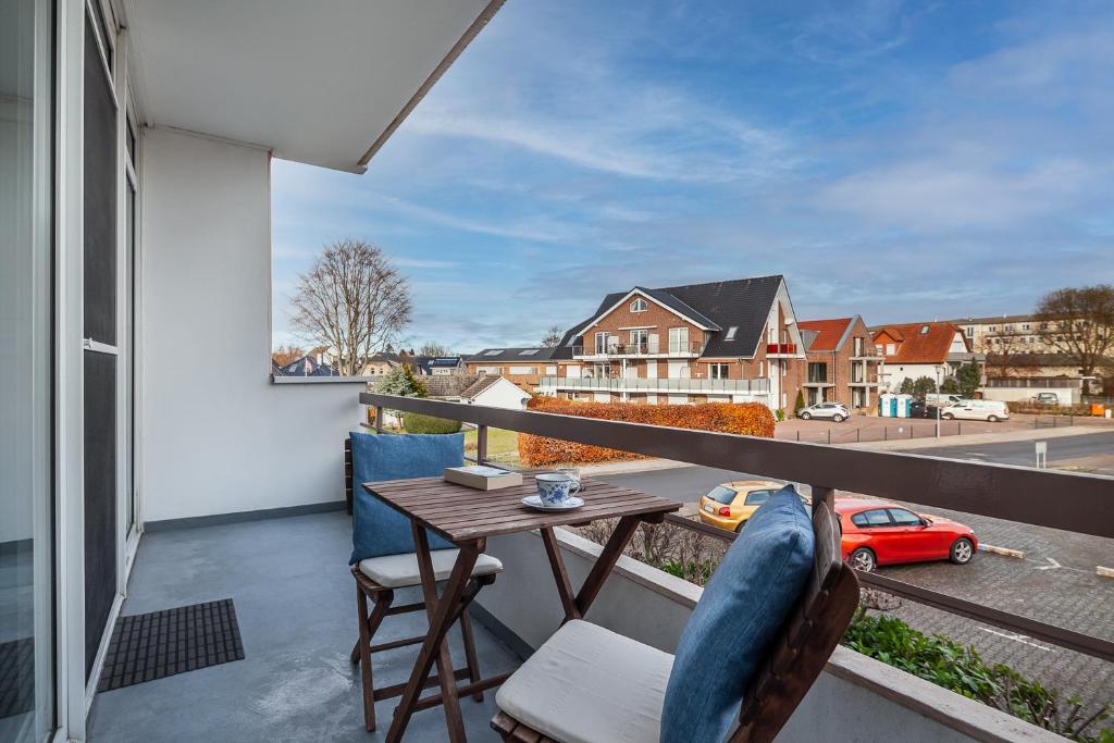 Výhled na řeku, která protéká v blízkosti apartmánu