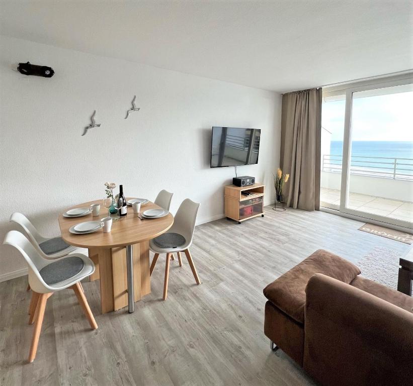 TV a/nebo společenská místnost v ubytování Casa Miramar