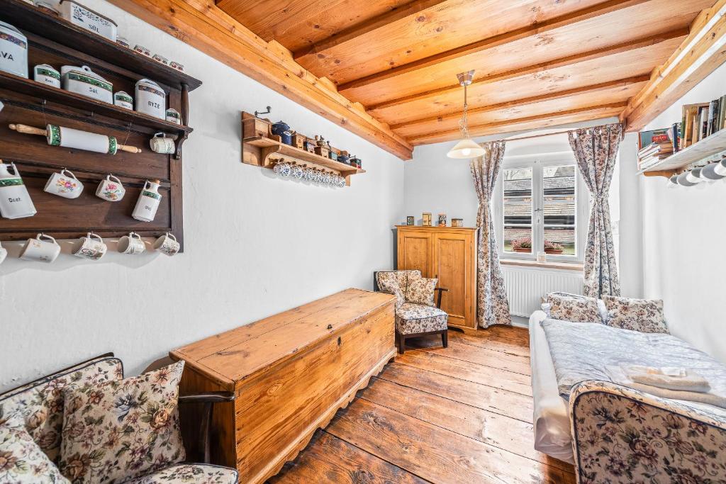 Posezení v ubytování Apartmány Krumlov