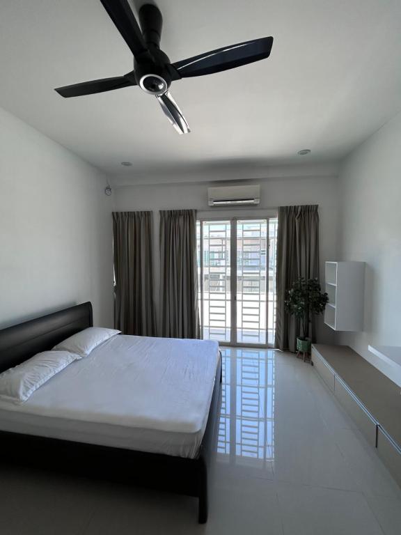 Naura Homes Penangにあるベッド