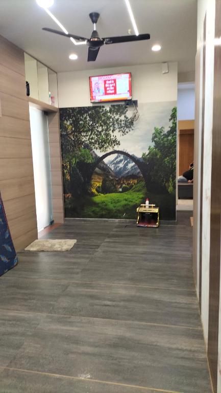 TV a/nebo společenská místnost v ubytování Hotel Paris Plaza