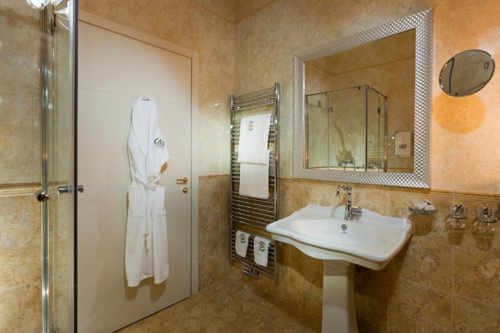 Vannituba majutusasutuses Hotel Actum