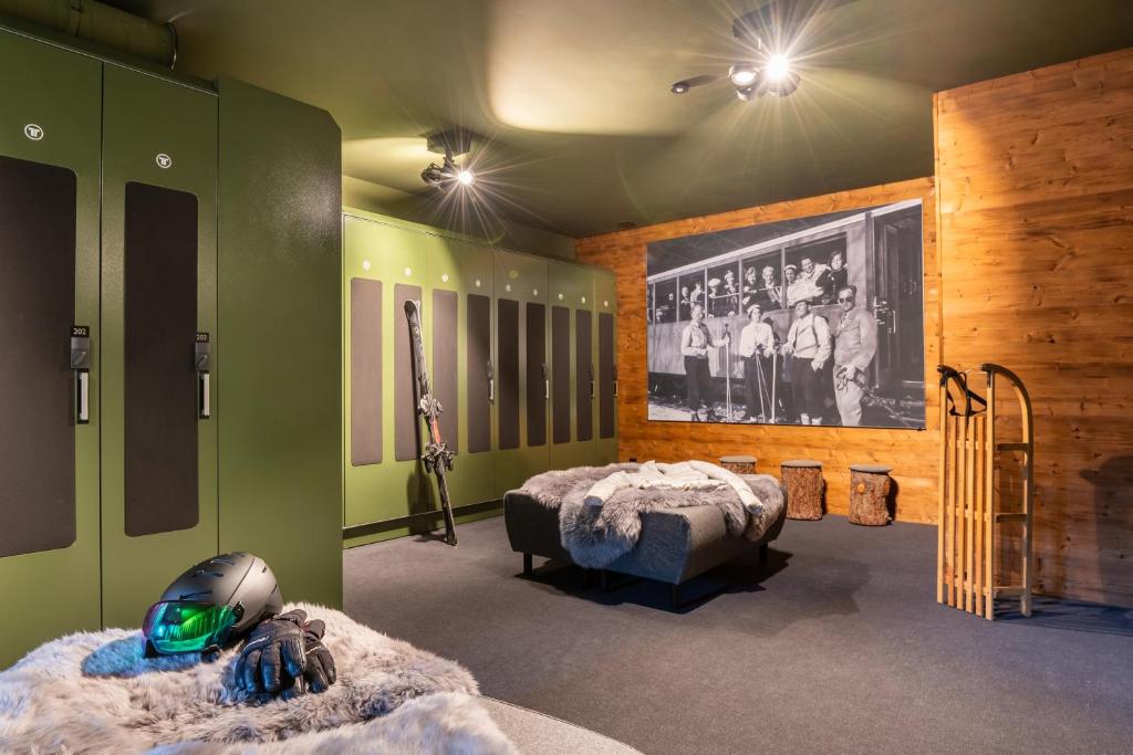 Postel nebo postele na pokoji v ubytování Welschen Hotel