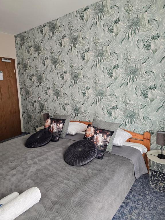 Postel nebo postele na pokoji v ubytování Hotel Zur Luppbode
