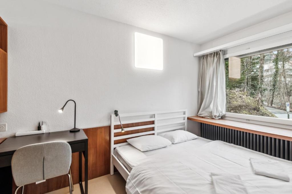 Postel nebo postele na pokoji v ubytování betahouse Self-Check In Hostel