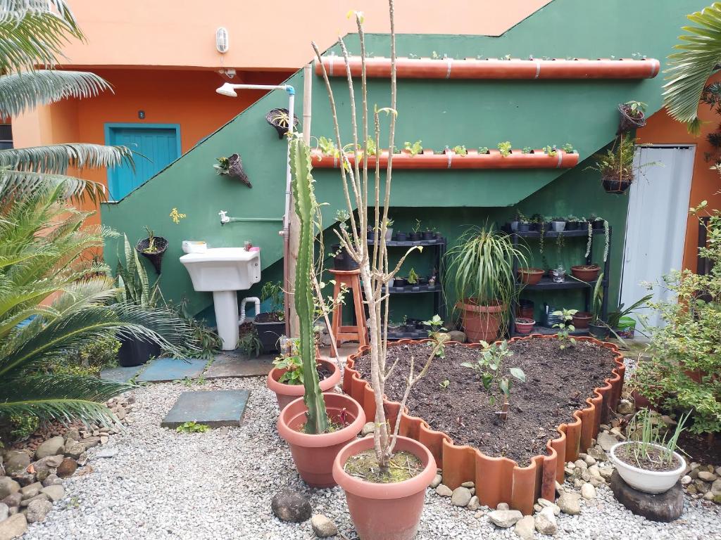 Zahrada ubytování Pousada Gaucha Caiobá