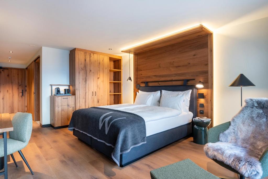 Postel nebo postele na pokoji v ubytování Welschen Hotel