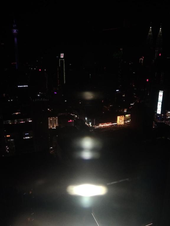 Nespecifikovaný výhled na destinaci Kuala Lumpur nebo výhled na město při pohledu z apartmánu
