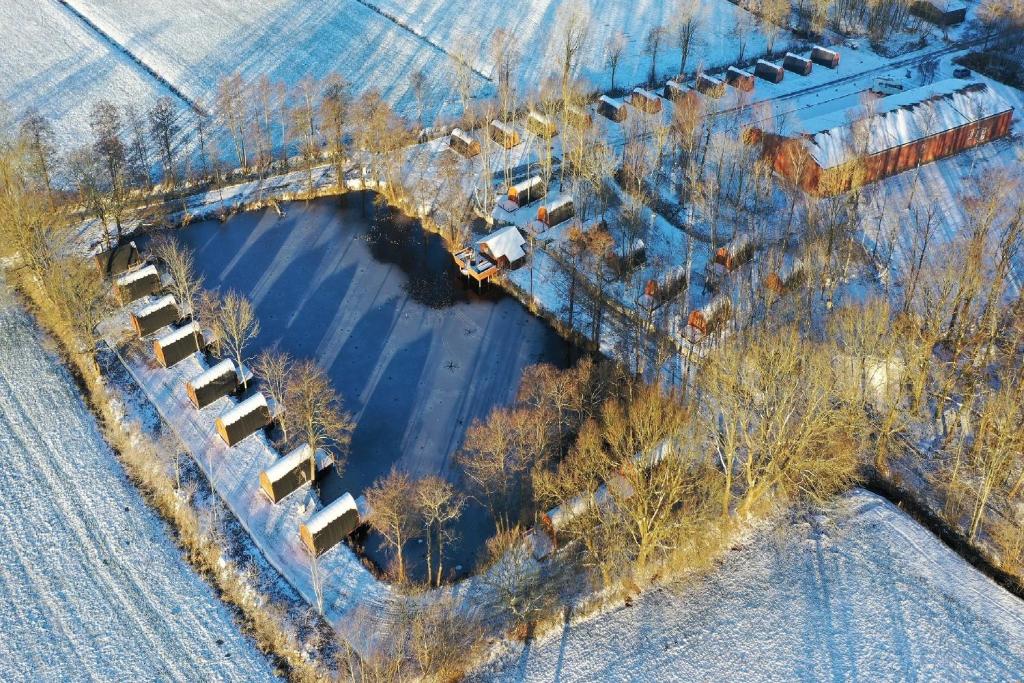 Letecký snímek ubytování 15 Premium Camping Pod "Rømø"