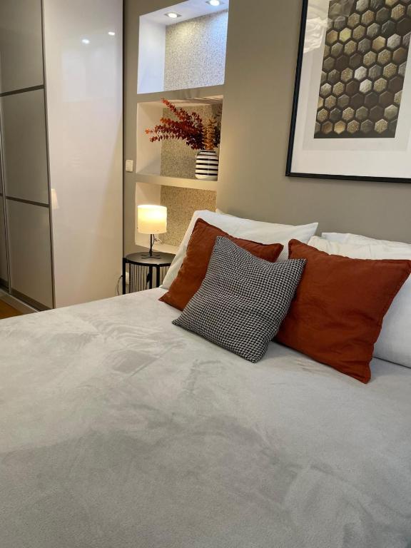 Posteľ alebo postele v izbe v ubytovaní Apartment Reful