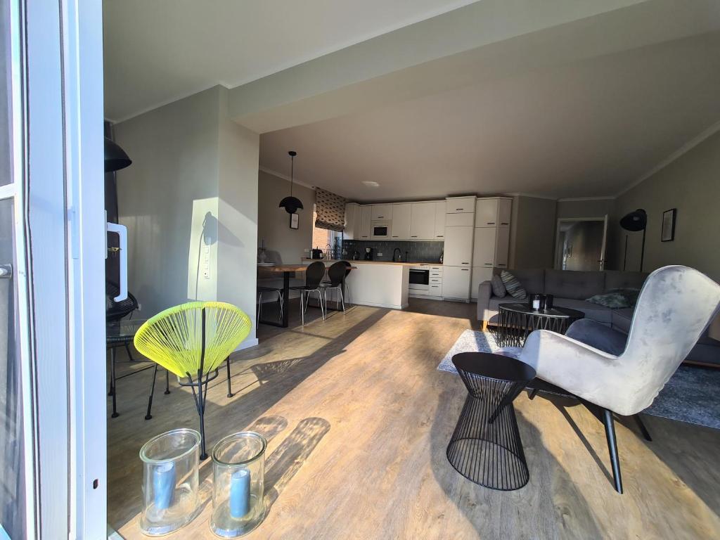 Posezení v ubytování Loft 22