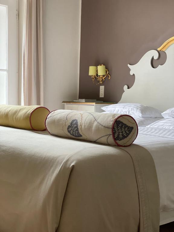 Posteľ alebo postele v izbe v ubytovaní Das REGINA Boutiquehotel