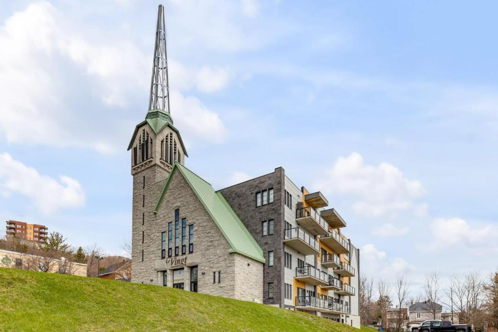 Budova, kde se apartmán nachází