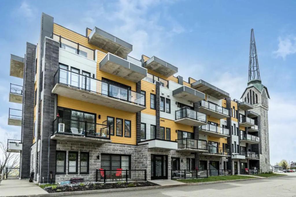 Budova, kde se apartmán nachází