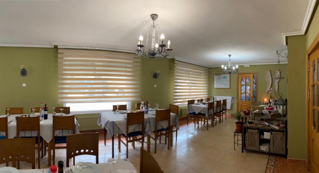 Restaurace v ubytování Hostal Monica