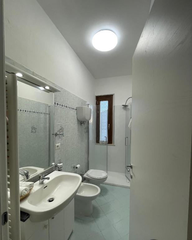 Koupelna v ubytování Casa Remolina