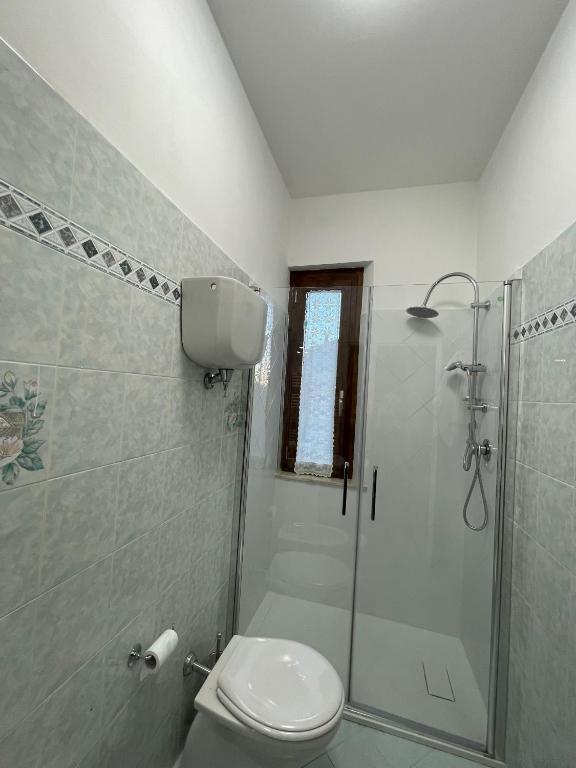 Koupelna v ubytování Casa Remolina