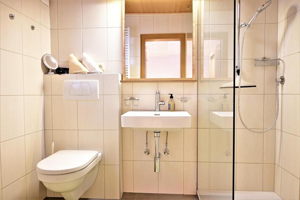 Kúpeľňa v ubytovaní Apartment Wannig