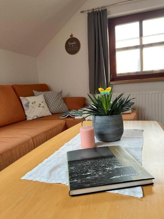 Posezení v ubytování Ferienwohnung Seiringer
