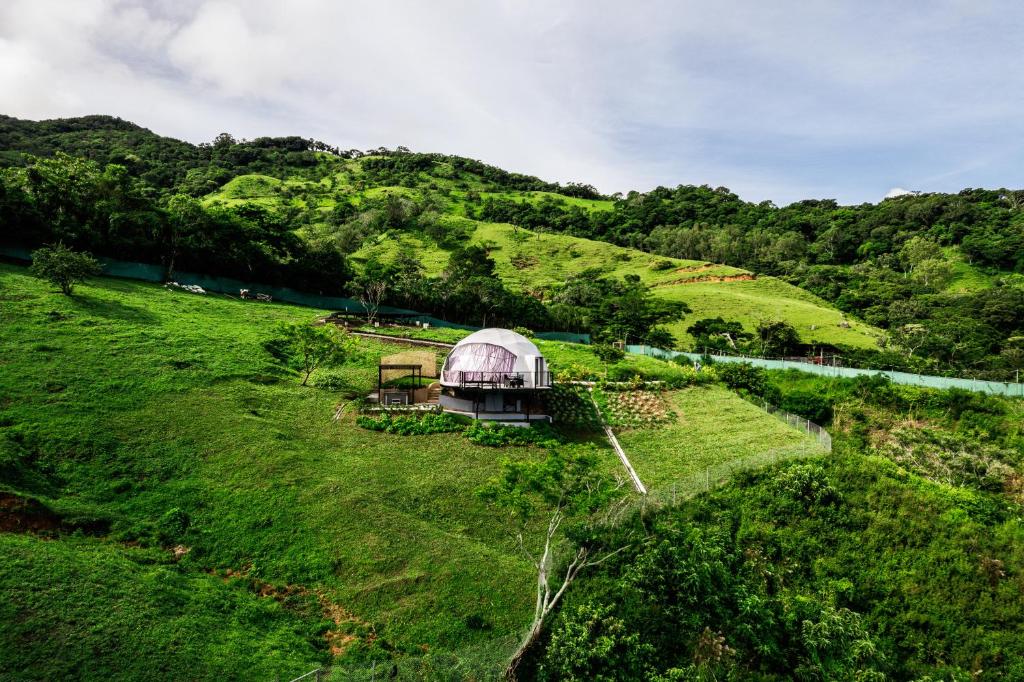 Příroda nedaleko luxury tent