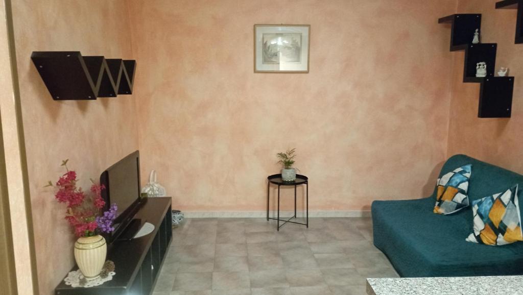 TV a/nebo společenská místnost v ubytování Casa Alice