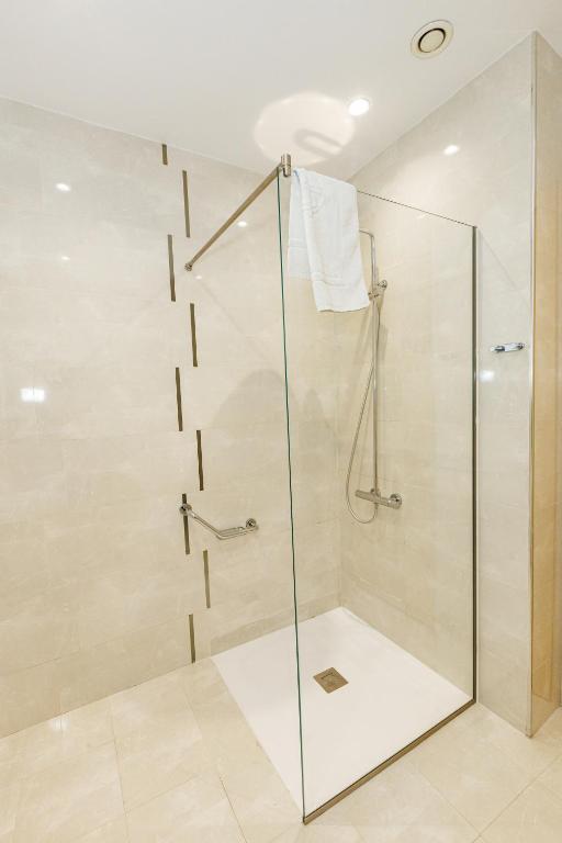 Koupelna v ubytování Hotel Fieri