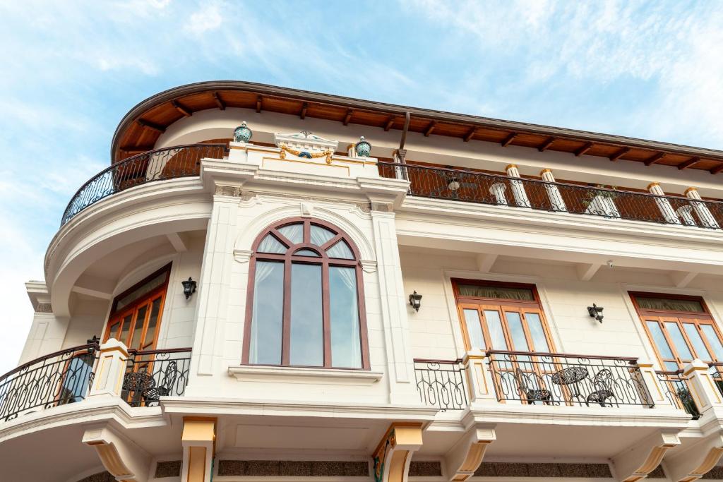 Balkón nebo terasa v ubytování Hotel Plaza Herrera