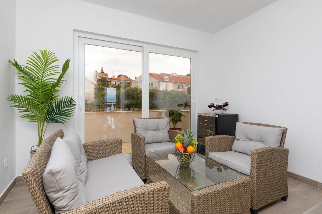 Posezení v ubytování Apartments Suzi