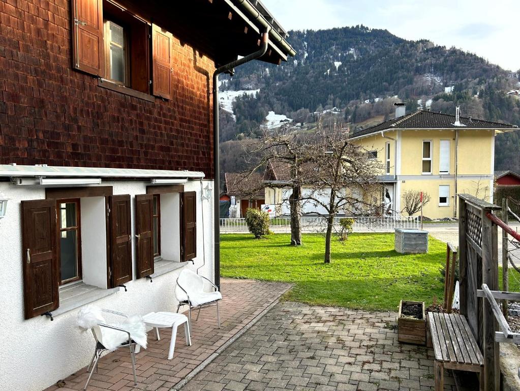 Nespecifikovaný výhled na hory nebo výhled na hory při pohledu z apartmánu