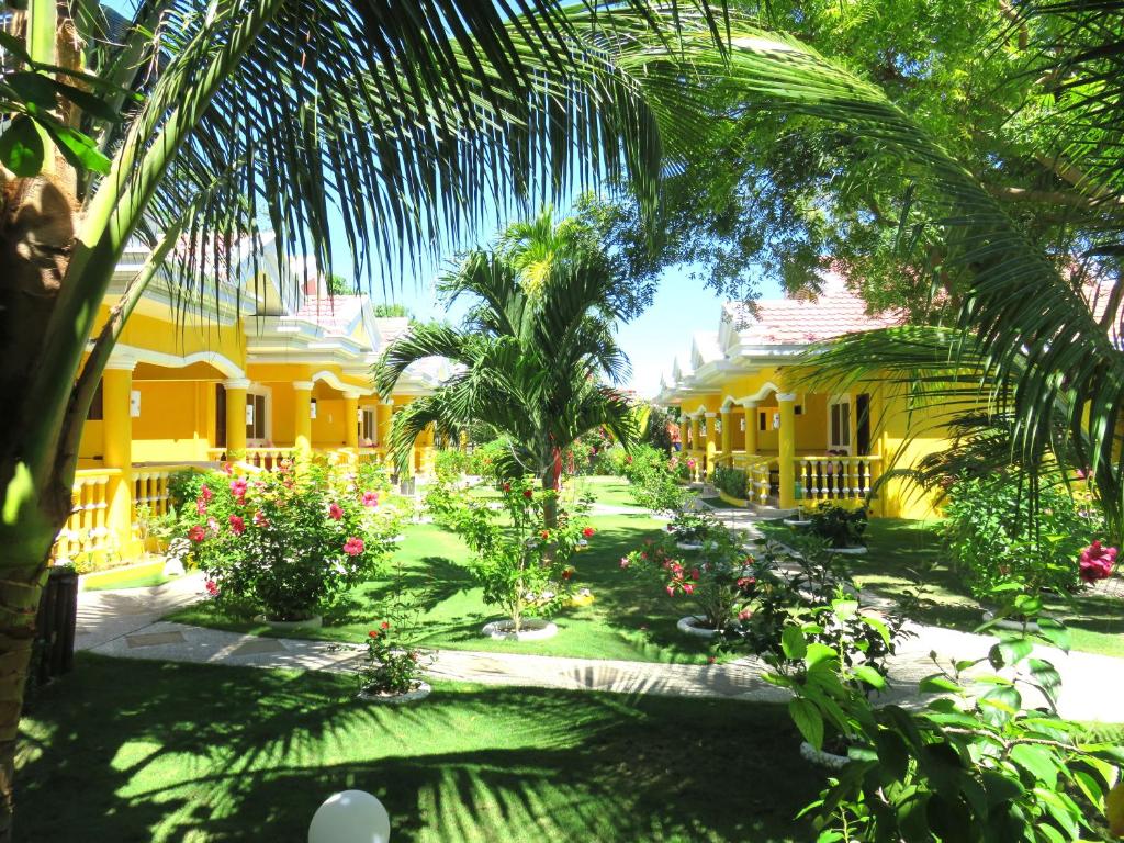Zahrada ubytování Malapascua Garden Resort
