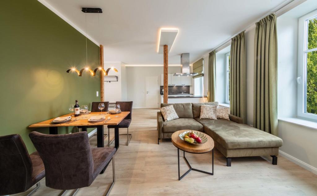 Χώρος καθιστικού στο Casa Foresta