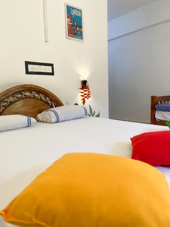 Postel nebo postele na pokoji v ubytování Summer lodge-Tangalle