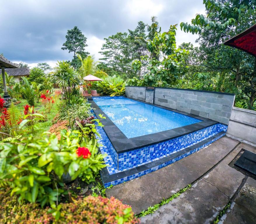 Piscina di Intan sidemen villa o nelle vicinanze