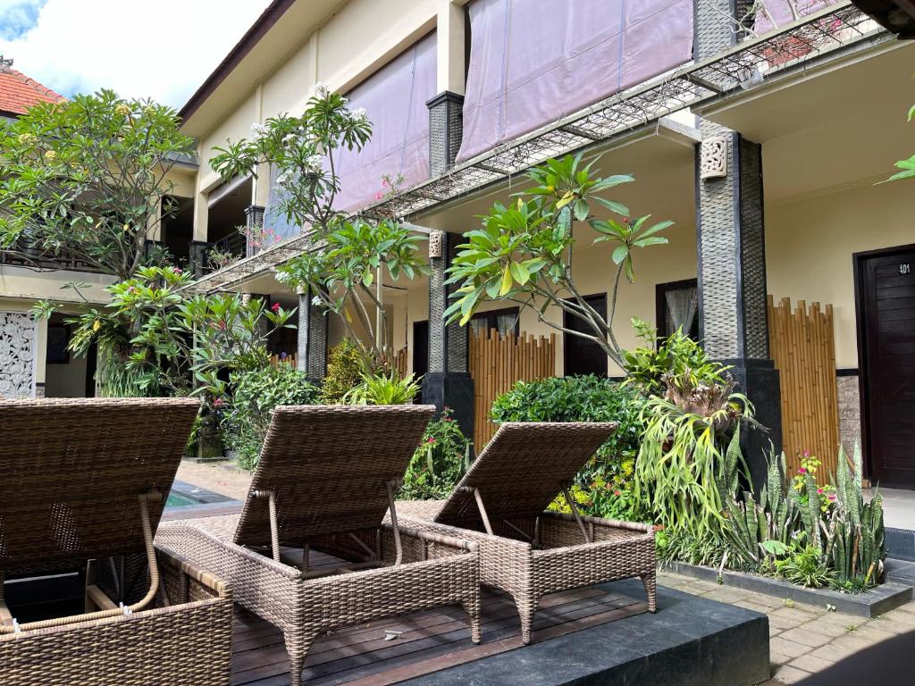 Zahrada ubytování Ariartha homestay